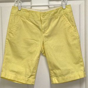Lilly Pulitzer size 0 Palm Beach Fit yellow shorts